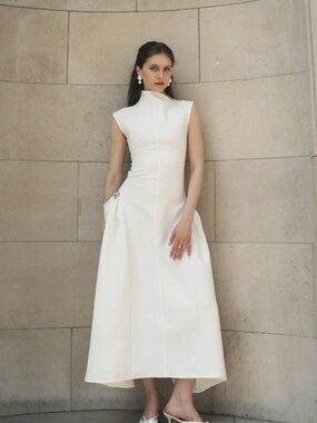 Paca Choker Sleeveless Maxi Dress